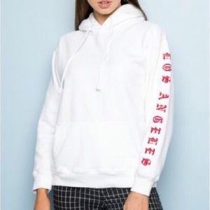 brandy melville los angeles hoodie